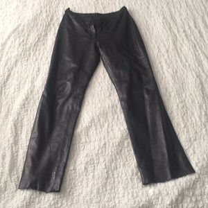 Leather pants/ stylish